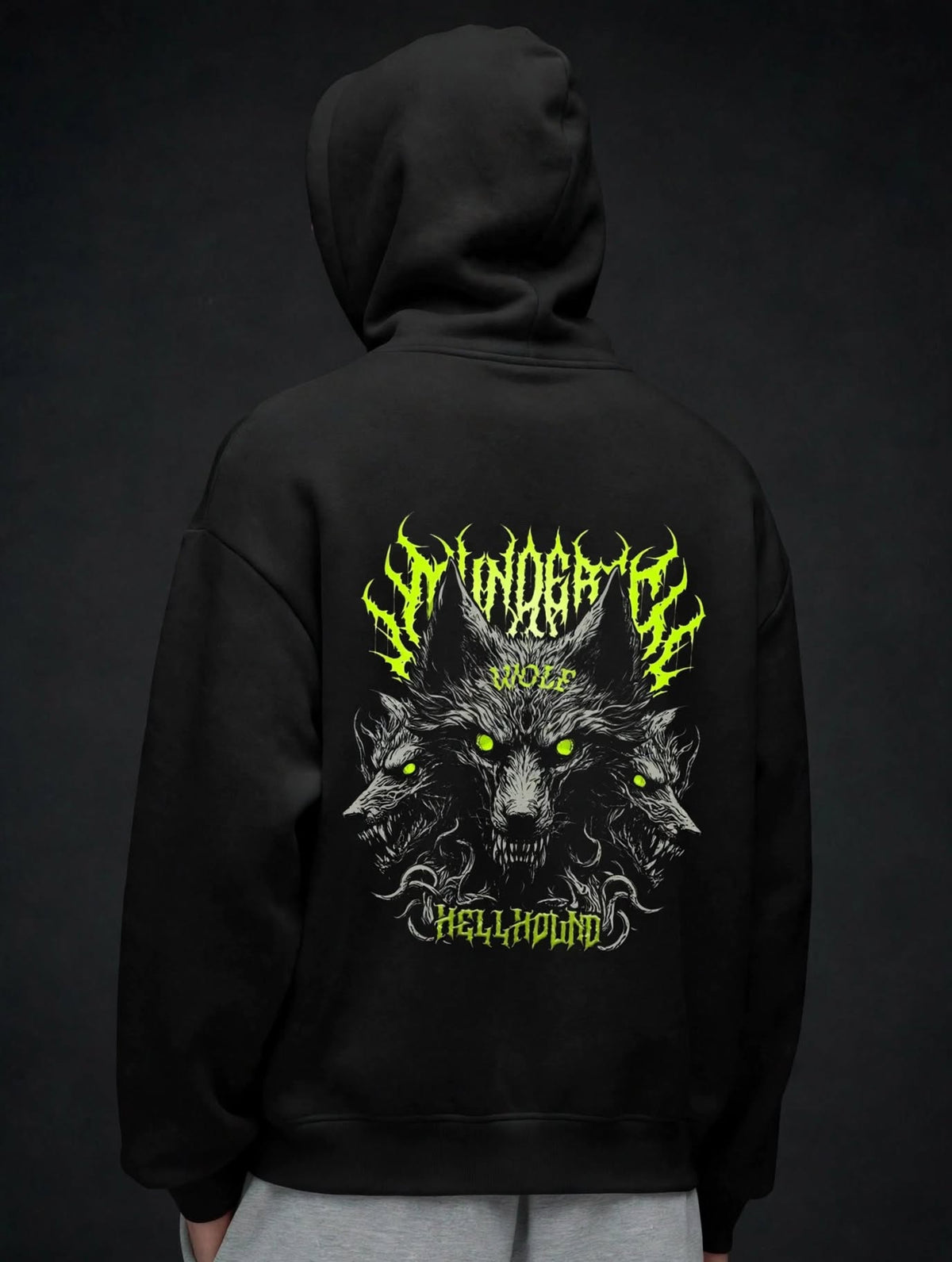 Premium Cotton Fleece Printed Hoodies for Men