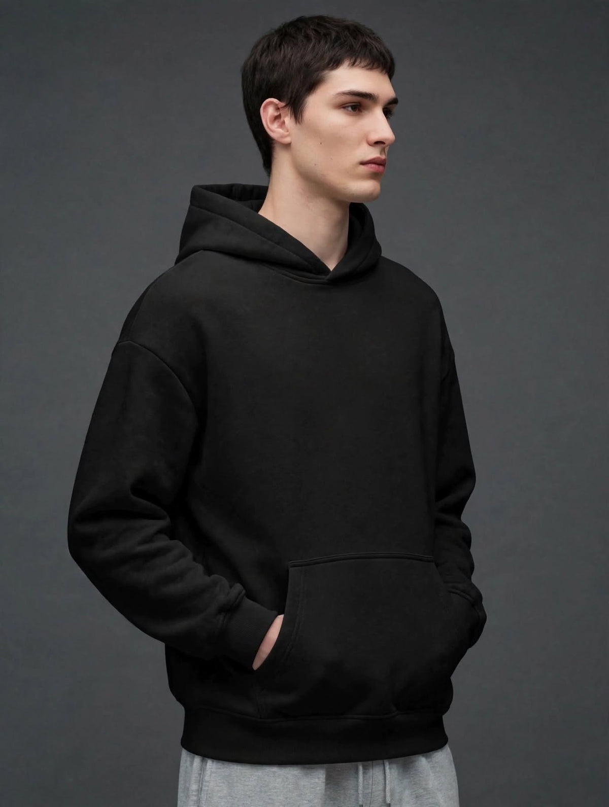 Premium Cotton Fleece Printed Hoodies for Men