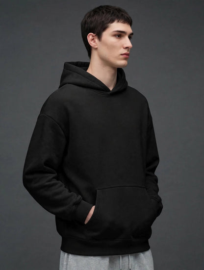 Premium Cotton Fleece Printed Hoodies for Men