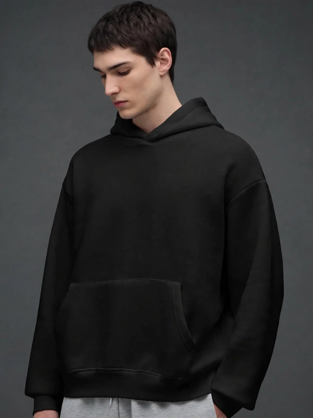 Premium Cotton Fleece Printed Hoodies for Men