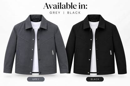Premium jacket available in Grey and Black