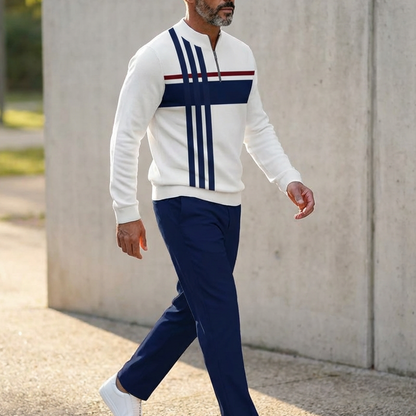Men's Graphic Print Shirt & Pants Set